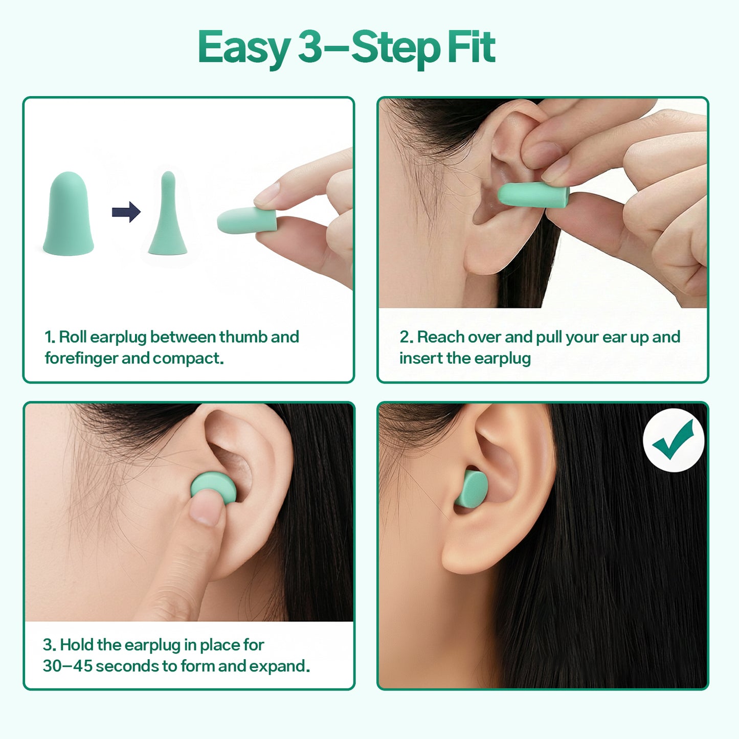 Aurora Foam Earplugs - High noise protection M/S