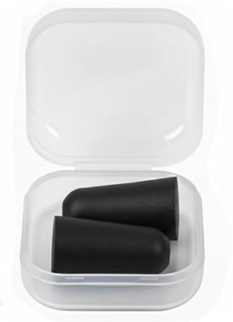 Noir Foam Earplugs - Max noise protection M/L