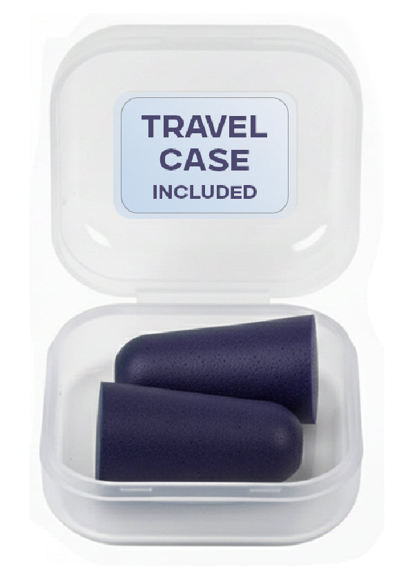 SoundBloc Foam Earplugs - Max noise protection M/L